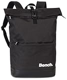 Bench Classic Rolltop Rucksack Damen & Herren, Daypack, Backpack, 47 x 30 x...