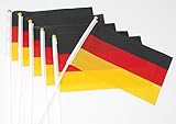 molinoRC 12x Deutschland Flagge klein 20 x 14 cm [PERFEKT für EM!] -...