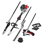 Scheppach Benzin Motorsense MFH5200-4P (1,8 PS, 4in1 Multitool für Garten...
