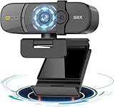 SIIIX USB Webcam, 4K 60FPS Full HD Webcam für PC, Videoanrufe,...