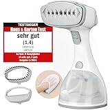 LEBENLANG Steamer Dampfglätter TESTSIEGER - 1500W & 300ml inkl....