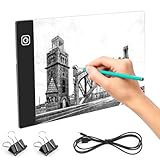 Leuchttisch A5 Tragbare LED, Led Licht Pad A5, Leuchttisch LED...