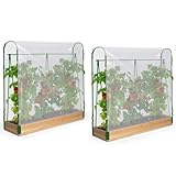 IDMarket - Duo Gewächshaus für Tomaten, modular, speziell für Wachstum,...