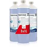 3 x 1 L Pool Wintermittel - BAYZID Winterfit Überwinterungskonzentrat für...