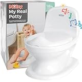 Nuby - My Real Potty - Kinder Töpfchen mit Spülgeräusch -...