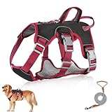 Mehrzweck-Hundegeschirr mit Leine Set, Ausbruchsicheres Anti Zug...