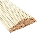 100 Stück Bambusstäbe Bastelstäbe，Bambusstäbe zum Basteln Lange...