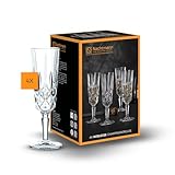 Nachtmann Champagner Gläser 4er Set, 150 ml, Noblesse, 104248, Sektgläser...