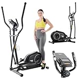 TREX SPORT Crosstrainer für zuhause TX-400CT Dash | Ellipsentrainer mit...