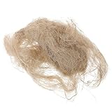 FRCOLOR Natürliches Vogelnestmaterial aus Gelben Jutefasern Weiches...