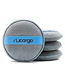 LICARGO® 4X Applikator Pads - Mikrofaser Handpolierschwamm zum...