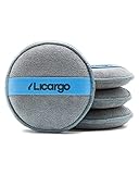 LICARGO® 4X Applikator Pads - Mikrofaser Handpolierschwamm zum...