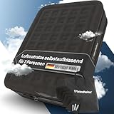 Heimfleiss® Luftmatratze 2 Personen | Premium Luftbett selbstaufblasend...