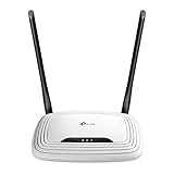 TP-Link TL-WR841N N300 WLAN Router, 300Mbit/s-WLAN, Nur 2,4 GHz, single...