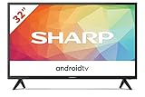 SHARP 32FG6EA Android Smart TV 81cm (32 Zoll), Sprachsteuerung per Google...