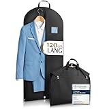 Bruce.® Kleidersack Kurz 120x60 cm – Hochwertige Kleiderhülle für...
