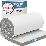 ELONEO Viscoelastischer Matratzen Topper 90x200cm, Matratzentopper mit...