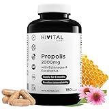 Propolis 2000 mg. 180 vegane Kapseln für eine 6-monatige Kur. Extrakte aus...