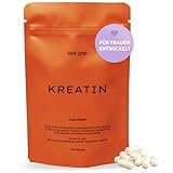 HER ONE KREATIN | Kreatin Kapseln hochdosiert mit Creavitalis® | Creatin...