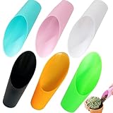 CGTQROVR 6pcs Bonsai Bodenschaufel 3x6, 5 Zoll 6 Farbkunststoffboden...