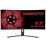 HANNspree HG342PCB 86,4cm (34) 21:9 Curved 1500R, 144Hz, 3440x1440 UWQHD...