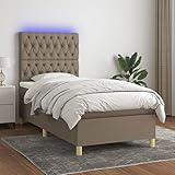 AJSEOYBS Bed Frame,Bettlattenrost,Plattformbett,Boxspringbett mit Matratze...