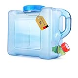 Umikk 5L~22L Camping Wasserkanister, Wasserbehälter mit Hahn, Tragbarer...