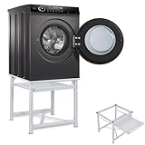 Metall Waschmaschinen Untergestell für Trockner Sockel inkl....