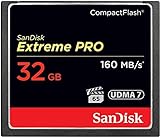 SanDisk Extreme Pro CompactFlash Speicherkarte 32 GB (UDMA7, 4K- und...