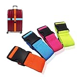 Amison Kofferband Gurt - Koffergurt Gepäckband Verstellbare Koffergurte...