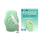 Foamie Festes Shampoo SCALP, Anti-Schuppen Shampoo Kopfhaut mit BHA,...