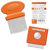Original 3-in-1 Metall-Mensch-Läusekamm Lausinator Nissenkamm extra fein...