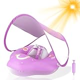 WYRIAZA Schwimmring Baby, Baby Schwimmring ab 1 Jahr mit Sonnendach,...