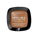 L'Oréal Paris INFAILLIBLE 24H fresh wear matte bronzer 9 gr