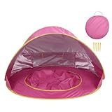 Jectse Pop-Up-Strandzelt, Sonnensicher, Winddicht, Tragbare...