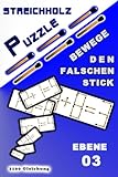 STREICHHOLZ PUZZLE Bewege den falschen stick: EBENE 03