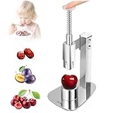 Kirschentkerner Pflaumenentsteiner, Kirschkernentferner Edelstahl für...