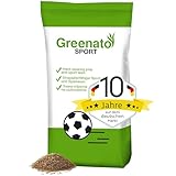 Spiel und Sport Rasensamen Greenato Sport 5kg – Turbo Rasensamen...