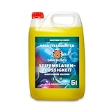 Bubble Brothers Seifenblasenflüssigkeit 5 Liter für Riesenseifenblasen...