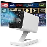 Mini Beamer Unterstützt 4K 1080P, Mini Projektor mit WiFi 6 und Bluetooth...