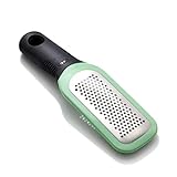 OXO Good Grips Ingwer- und Knoblauchreibe aus geätztem Edelstahl, grün...