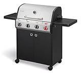 Enders® Gasgrill Chicago Next 4 R Turbo, 4-Edelstahlbrenner, doppelwandige...