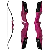 Poearcus 60” Black Hunter Original Recurve-Bogen für Links- und...