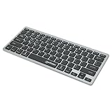 Manhattan Slim Funktastatur anthrazit Bluetooth 3.0/2.4GHz