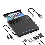 Externes Blu-ray Laufwerk, DVD/BD Player Lesen/Schreiben, Blu-ray Laufwerk,...