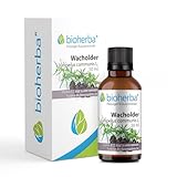 BIOHERBA Wacholder Tropfen - Juniperus Communis L. Tinktur 50 ml mit...