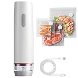 Vakuumiermaschine für Lebensmittel, wiederverwendbar, wiederaufladbar,...