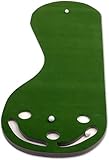 PUTT-A-BOUT Par Three Golf Putting Mat, Grün, 3 x9-Feet