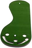 PUTT-A-BOUT Par Three Golf Putting Mat, Grün, 3 x9-Feet