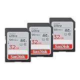 SanDisk Ultra 32GB SDHC Memory Card, Up to 120 MB/s, Class 10, UHS-I, V10,...